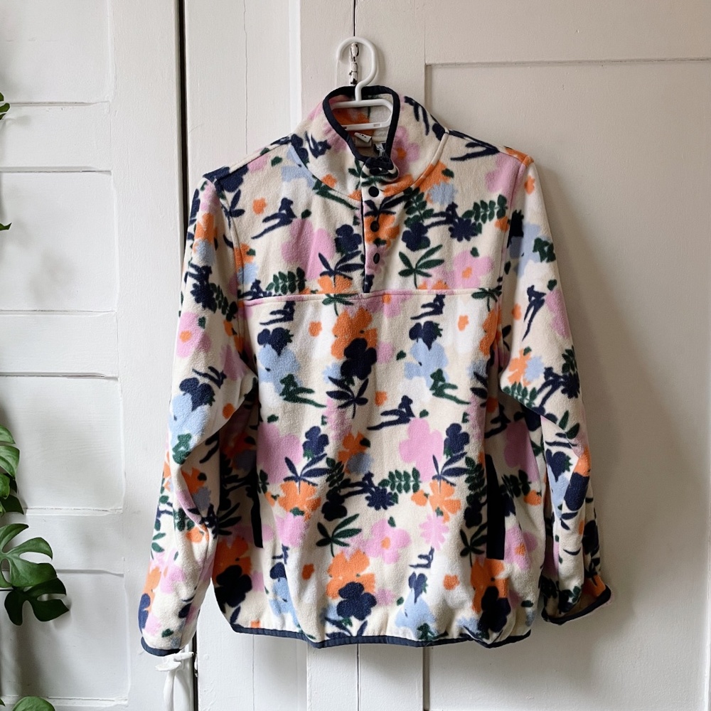 Twik Floral Fleece Pullover